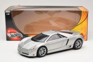 Cadillac Cien Srebrn Hot Wheels 1:18 57296 Kovina – slika 8 od 8