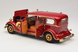 Cadillac Deluxe Tudor Državna Limuzina Puyi Zadnji Kitajski Cesar Sun Star 1:18 4100 Kovina – slika 5 od 9