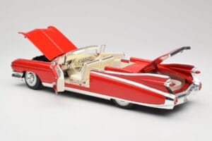 Cadillac Eldorado Biarritz Bolero Red Maisto 1:18 31813 Kovina – slika 5 od 8