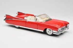 Cadillac Eldorado Biarritz Bolero Red Maisto 1:18 31813 Kovina – slika 6 od 8