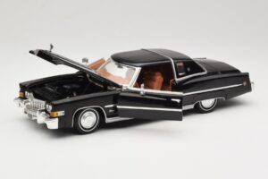 Cadillac Eldorado Črna Anson 1:18 30357 Kovina – slika 2 od 8