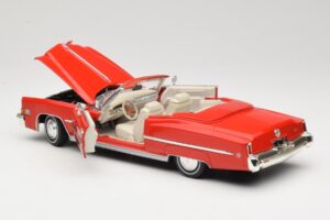 Cadillac Eldorado Kabriolet Rdeča Anson 1:18 30387 Kovina – slika 5 od 8