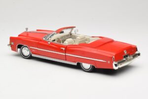 Cadillac Eldorado Kabriolet Rdeča Anson 1:18 30387 Kovina – slika 7 od 8