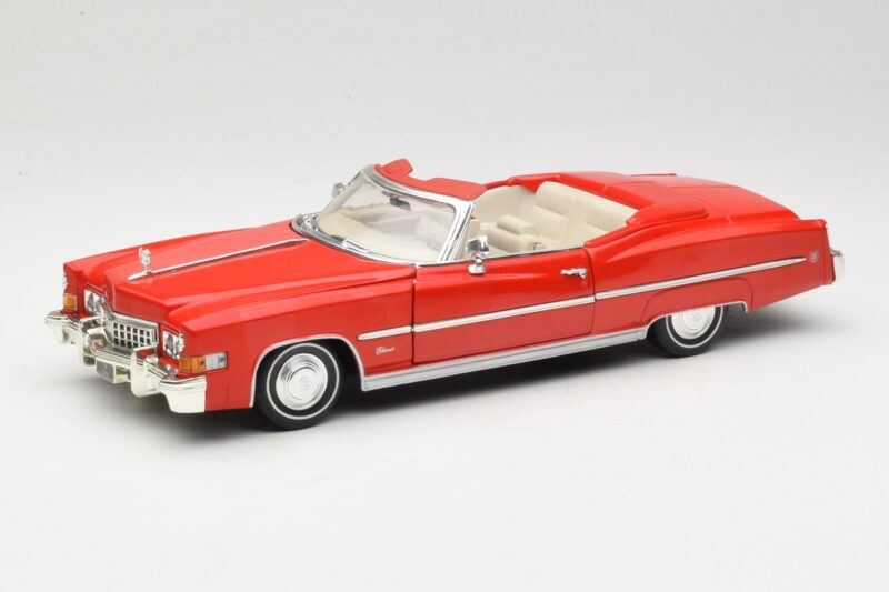 Cadillac Eldorado Kabriolet Rdeča Anson 1:18 30387 Kovina