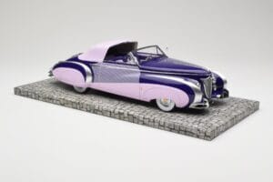 Cadillac Series 62 Kabriolet Roza Minichamps 1:18 107148460 Kovina – slika 4 od 6