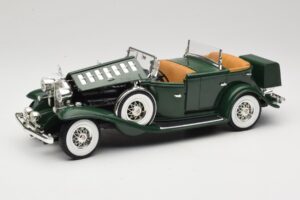 Cadillac Sport Phaeton Zelena Anson 1:18 30383 Kovina – slika 2 od 9