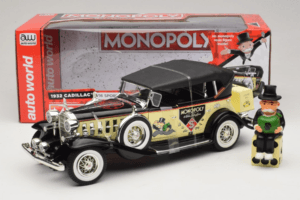 Cadillac V16 Sports Phaeton Monopoly Auto World 1:18 AWSS127/06 Kovina – slika 6 od 6