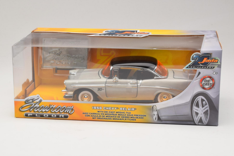 Chevrolet Bel Air Chrome Silver Jada 1:24 253745013 Kovina