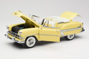 Chevrolet Bel Air Kabriolet Rumena Sun Star 1:18 1712 Kovina – slika 2 od 8