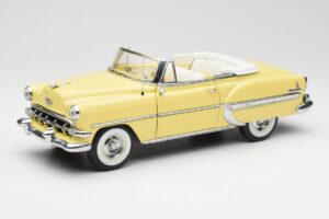Chevrolet Bel Air Kabriolet Rumena Sun Star 1:18 1712 Kovina