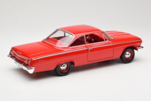 Chevrolet Bel Air Rdeč Maisto 1:18 31641 Kovina – slika 3 od 8