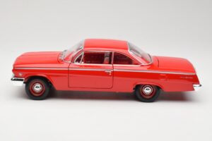 Chevrolet Bel Air Rdeč Maisto 1:18 31641 Kovina – slika 4 od 8