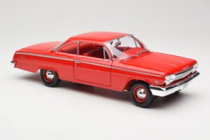 Chevrolet Bel Air Rdeč Maisto 1:18 31641 Kovina – slika 6 od 8