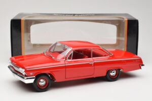 Chevrolet Bel Air Rdeč Maisto 1:18 31641 Kovina – slika 8 od 8