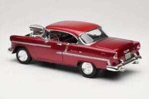 Chevrolet Bel Air Rdeč Motormax 1:18 73100TC-M1 Kovina – slika 7 od 8