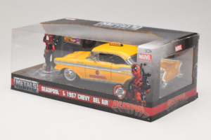 Chevrolet Bel Air Taxi Deadpool Metals Diecast 1:24 30290 Kovina – slika 3 od 3