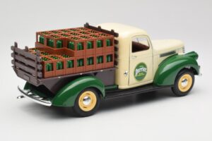 Chevrolet Brasseur Perrier Delivery Van Zelen Solido 1:18 203243 Kovina – slika 3 od 8