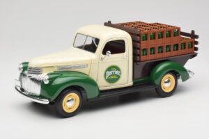 Chevrolet Brasseur Perrier Delivery Van Zelen Solido 1:18 203243 Kovina
