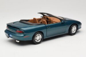 Chevrolet Camaro Z28 Kabriolet Zelena American Muscle 1:18 7231D0 Kovina – slika 3 od 8