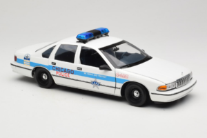 Chevrolet Caprice Chicago Policija UT Models 1:18 180142096 Kovina – slika 6 od 8