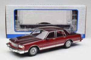 Chevrolet Caprice Rdeč Metalik MCG 1:18 MCG18361 Kovina – slika 6 od 6