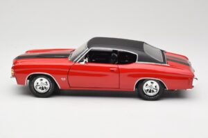 Chevrolet Chevelle SS 454 Rdeč Maisto 1:18 531892 Kovina – slika 4 od 8