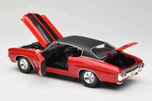 Chevrolet Chevelle SS 454 Rdeč Maisto 1:18 531892 Kovina – slika 5 od 8