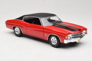 Chevrolet Chevelle SS 454 Rdeč Maisto 1:18 531892 Kovina – slika 6 od 8