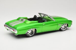 Chevrolet Chevelle SS Kabriolet Zelen Maisto 1:18 31099 Kovina – slika 3 od 8