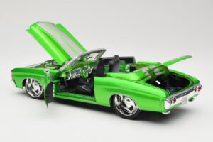 Chevrolet Chevelle SS Kabriolet Zelen Maisto 1:18 31099 Kovina – slika 5 od 8