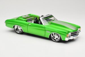 Chevrolet Chevelle SS Kabriolet Zelen Maisto 1:18 31099 Kovina – slika 6 od 8