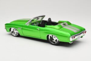 Chevrolet Chevelle SS Kabriolet Zelen Maisto 1:18 31099 Kovina – slika 7 od 8