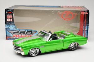 Chevrolet Chevelle SS Kabriolet Zelen Maisto 1:18 31099 Kovina – slika 8 od 8
