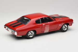 Chevrolet Chevelle SS Fast & Furious Rdeč Johnny Lightning 1:18 39578 Kovina – slika 2 od 6