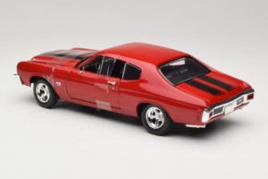 Chevrolet Chevelle SS Fast & Furious Rdeč Johnny Lightning 1:18 39578 Kovina – slika 5 od 6