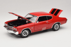Chevrolet Chevelle SS Rdeč Jack Reacher Auto World 1:18 AWSS109/06 Kovina – slika 2 od 8