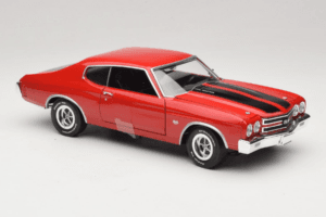 Chevrolet Chevelle SS Rdeč Jack Reacher Auto World 1:18 AWSS109/06 Kovina – slika 6 od 8