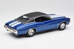 Chevrolet Chevelle SS 454 Modra Maisto 1:18 531886 Kovina – slika 3 od 8