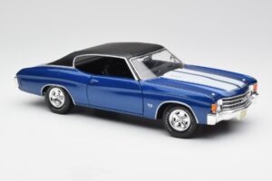 Chevrolet Chevelle SS 454 Modra Maisto 1:18 531886 Kovina – slika 6 od 8
