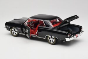 Chevrolet Chevelle Z-16 Črn American Muscle 1:18 AMM1061/06 Kovina – slika 5 od 8