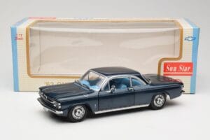 Chevrolet Corvair Temno Modra Sun Star 1:18 1482 Kovina – slika 8 od 8