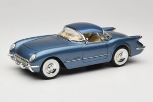 Chevrolet Corvette C1 Modra Mira 1:18 6105 Kovina
