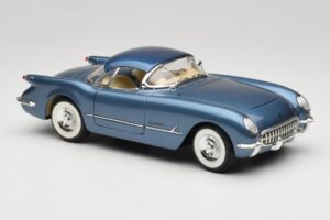 Chevrolet Corvette C1 Modra Mira 1:18 6105 Kovina – slika 6 od 8