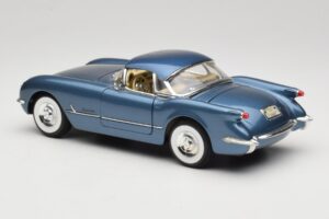 Chevrolet Corvette C1 Modra Mira 1:18 6105 Kovina – slika 7 od 8