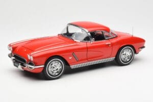 Chevrolet Corvette C1 Kabriolet Roman Rdeč AUTOart 1:18 71102 Kovina