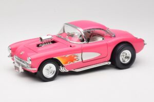 Chevrolet Corvette C1 Gasser Roza Road Legends 1:18 92019-R1 Kovina