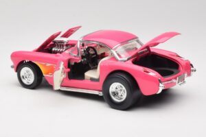 Chevrolet Corvette C1 Gasser Roza Road Legends 1:18 92019-R1 Kovina – slika 5 od 8