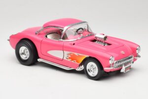 Chevrolet Corvette C1 Gasser Roza Road Legends 1:18 92019-R1 Kovina – slika 6 od 8