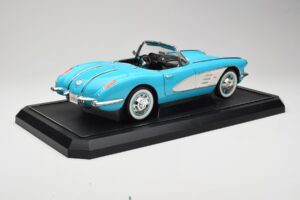 Chevrolet Corvette C1 Hard Top Modra Solido 1:12 1202-M1 Kovina – slika 3 od 8