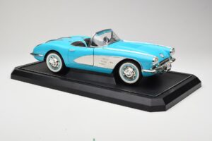 Chevrolet Corvette C1 Hard Top Modra Solido 1:12 1202-M1 Kovina – slika 6 od 8
